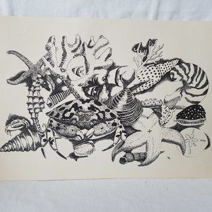 Mario Hernandez Print - Sea Life
